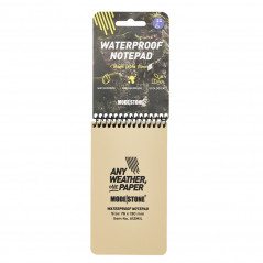 Carnet tout-temps militaire 100 pages 76 x 130 mm tan