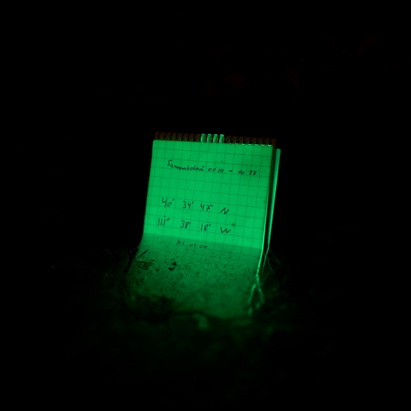 Carnet phosphorescent tout-temps 60 pages – 96 × 148 mm – papier résistant à l’eau