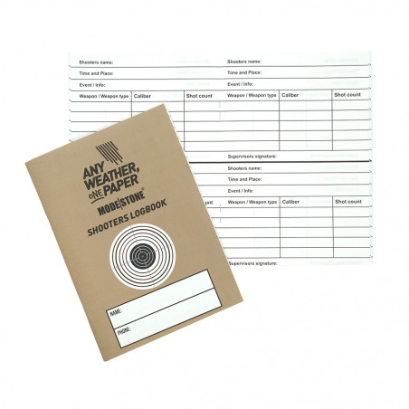 Carnet de bord tout temps spécial tireur tan – compact & durable