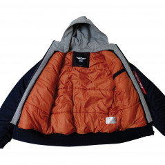 Blouson aviateur Bomber Airforce marine