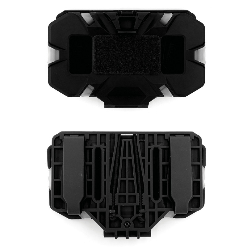 Support téléphone gilet tactique – fixation MOLLE / panneau frontal