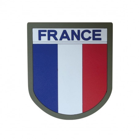 Écusson France Silicone | Dos Velcro | PROS-FAS