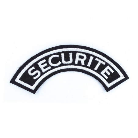 Broderie « Sécurité » demi-lune