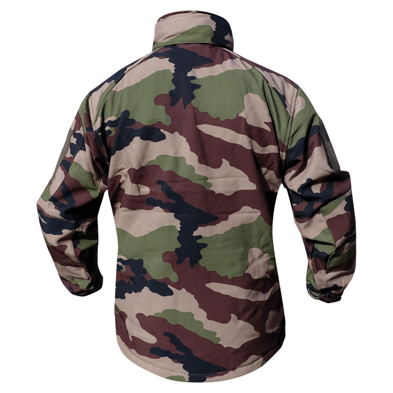 Blouson Softshell 3 Couches Camouflage CE – Imperméable & Respirant Blouson Softshell 3 Couches Camouflage CE – Imperméable & Respirant