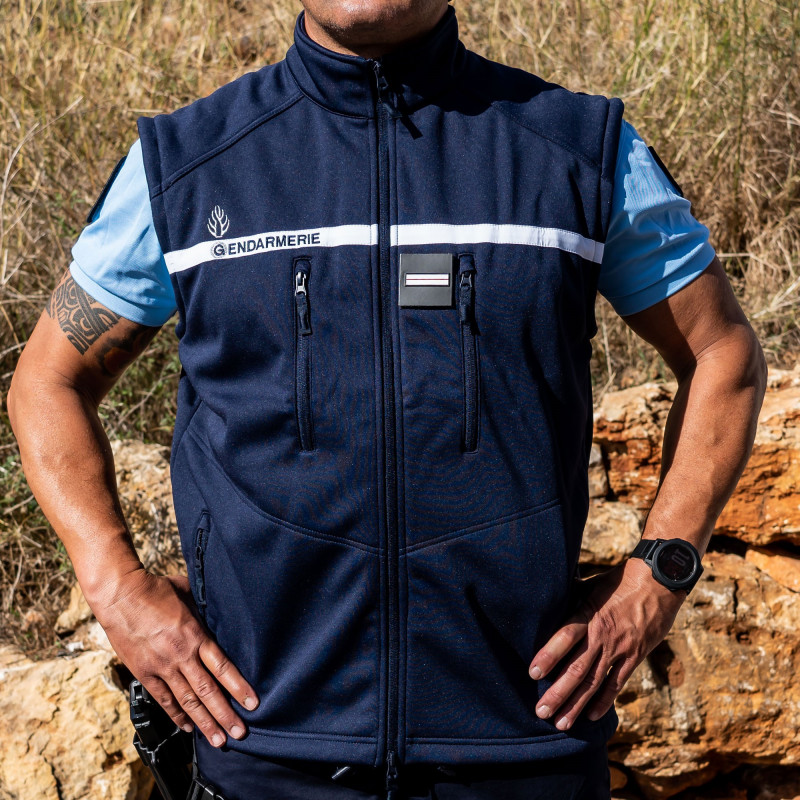 Blouson Softshell Gendarmerie 2 en 1 manches amovibles – PROS-FAS Blouson Softshell Gendarmerie 2 en 1 manches amovibles – PROS-FAS