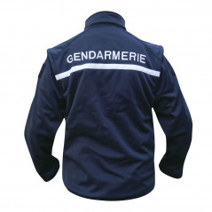 Blouson Softshell Gendarmerie 2 en 1 – Manches amovibles Blouson Softshell Gendarmerie 2 en 1 – Manches amovibles