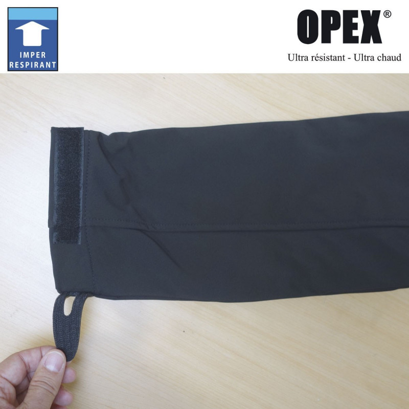 Blouson Softshell noir 3 couches – Imperméable & respirant Blouson Softshell noir 3 couches – Imperméable & respirant