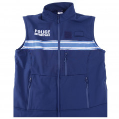 Blouson Softshell Police Municipale 2 en 1 Manches Amovibles Blouson Softshell Police Municipale 2 en 1 Manches Amovibles