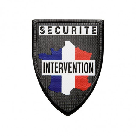 Ecussons Plastique  Sécurité Intervention
