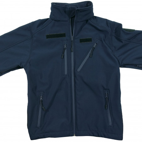 Blouson Softshell 3 Couches Bleu Marine – Version Titan