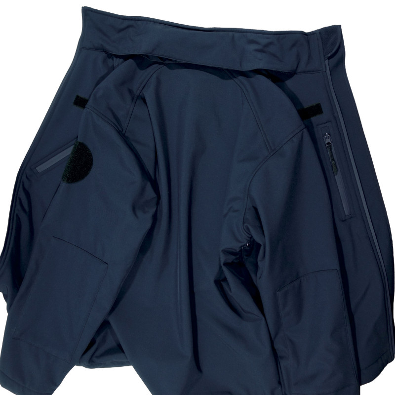 Blouson Softshell 3 Couches Bleu Marine – Titan Version – Tailles S à XXL