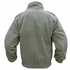 Blouson polaire “AT” — polaire 400 g/m², noir, usage militaire / sécurité Blouson polaire “AT” — polaire 400 g/m², noir, usage militaire / sécurité