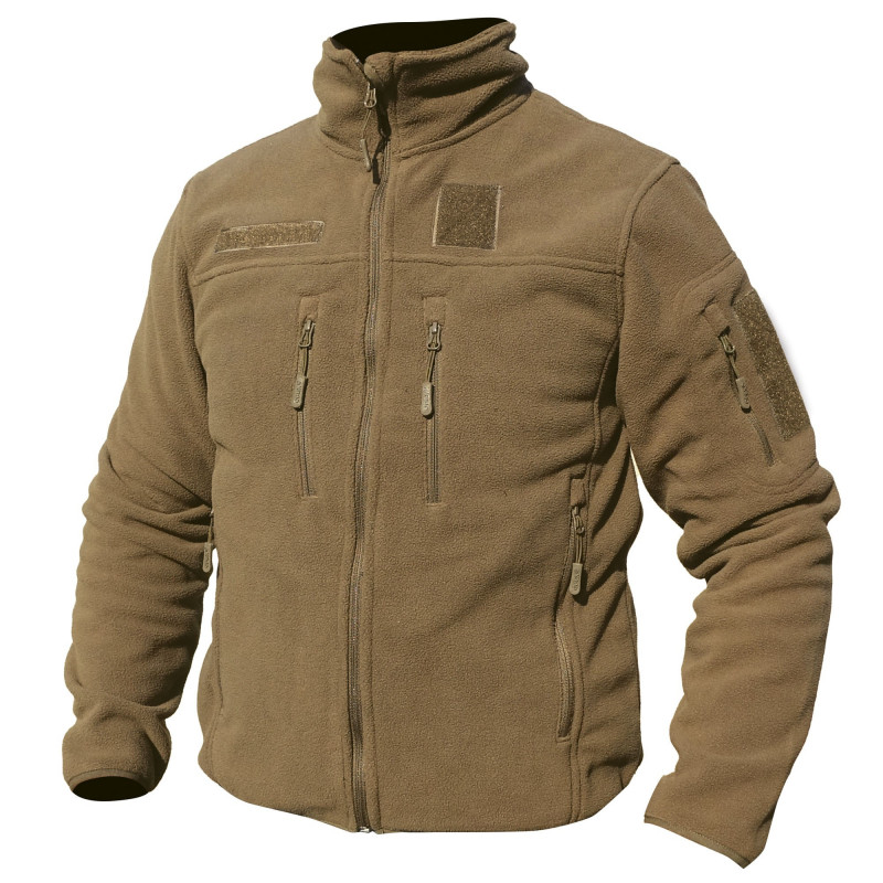 Blouson polaire FITTE Coyote – Vêtement intervention & outdoor Blouson polaire FITTE Coyote – Vêtement intervention & outdoor
