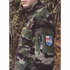 Blouson polaire CAMO CE FITTE – Coupe ajustée camo Blouson polaire CAMO CE FITTE – Coupe ajustée camo