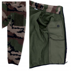 Blouson polaire CAMO CE FITTE – Coupe ajustée camo Blouson polaire CAMO CE FITTE – Coupe ajustée camo