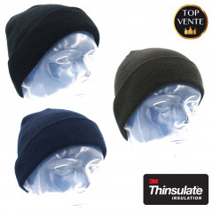 Bonnet militaire maille Thinsulate Bonnet militaire maille Thinsulate