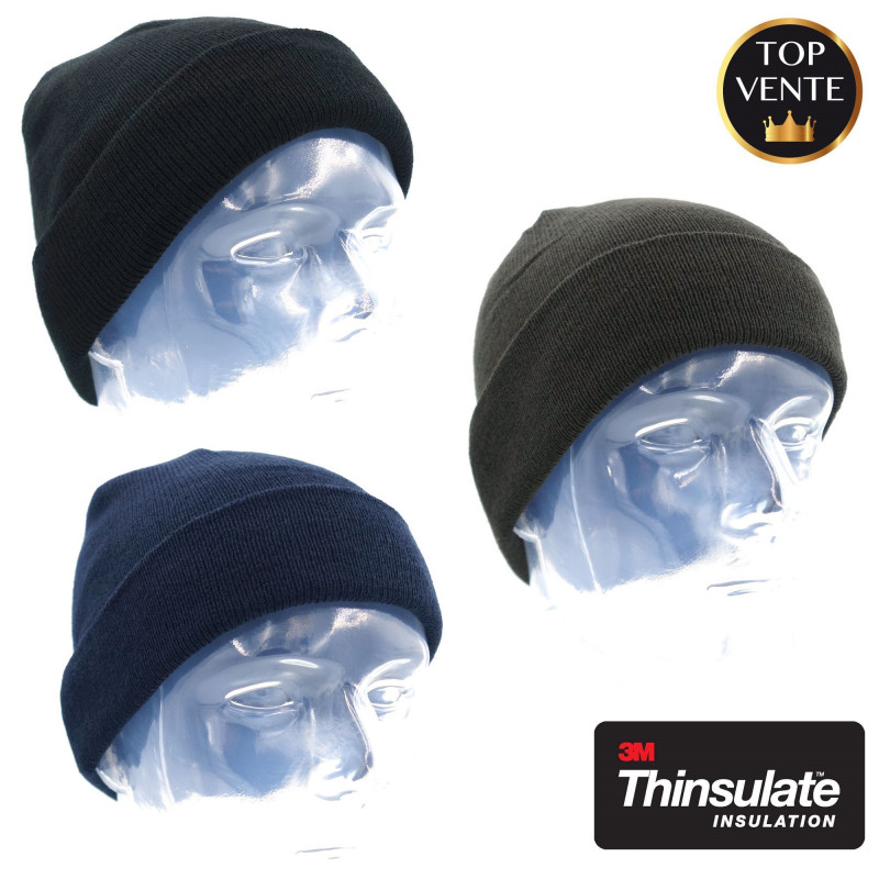 Bonnet militaire maille Thinsulate – chaud & confortable Bonnet militaire maille Thinsulate – chaud & confortable