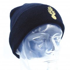 Bonnet Patrol bleu marine maille acrylique doublée Thinsulate