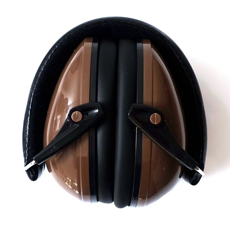 Casque Anti-Bruit Pliable Coyote – 21 dB | CASQ21CO – Pros-FAS