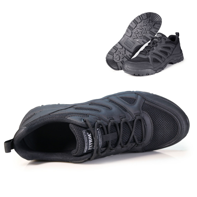 Chaussures Basses Tactical Noires - PROS-FAS – Tailles 37-47 Chaussures Basses Tactical Noires - PROS-FAS – Tailles 37-47
