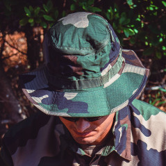 Chapeau jungle avec moustiquaire – tissu Rip-Stop