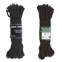 Corde Commando Ø 5 mm 15 m – Polyester 100 % | Accessoire terrain