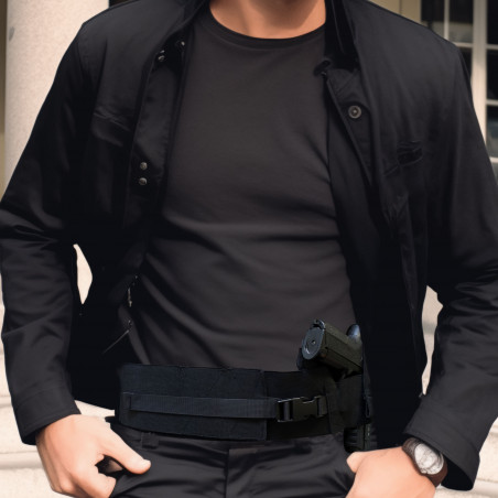 Ceinture port discret avec holster – Patrol Equipement