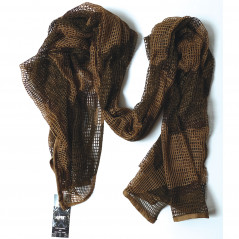 Chèche filet coyote — filet léger tactique
