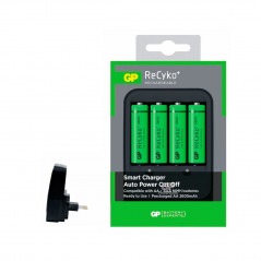 Chargeur intelligent 8H GP + 4 accus AA NiMH