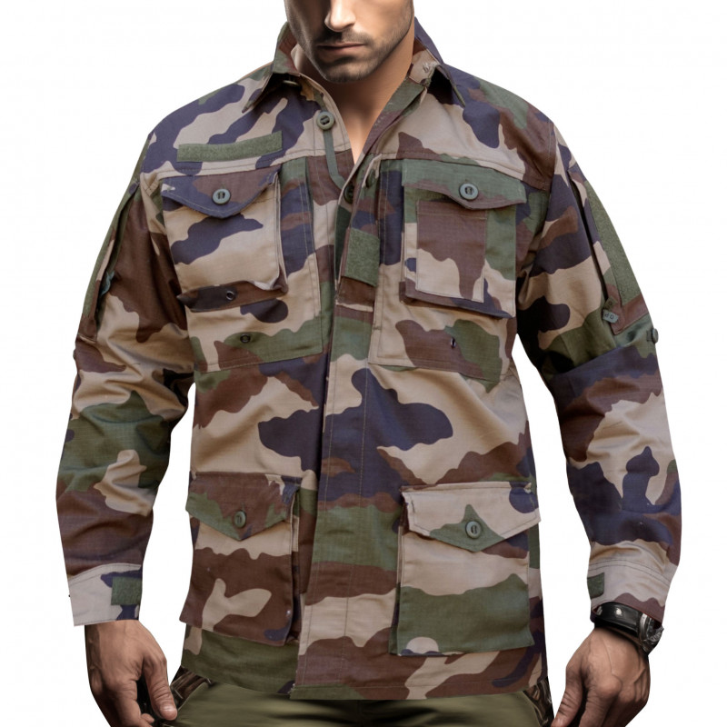 Chemise GUERILLA RIPSTOP Multipoches CAMO CE Chemise GUERILLA RIPSTOP Multipoches CAMO CE