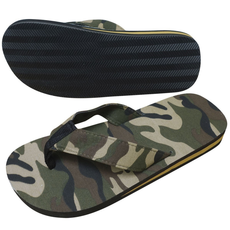 Tongs camouflage CE OPEX – légères, confortables & stylées