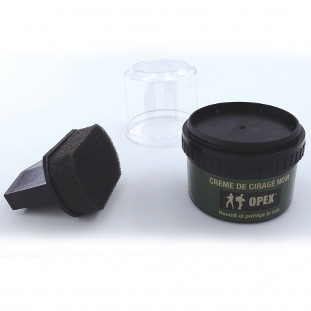 cirage noir spécial rangers avec éponge applicatrice – 55ml