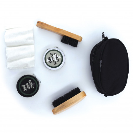 Trousse Cirage Chaussures Service • Kit Entretien Forces Armées & Sécurité