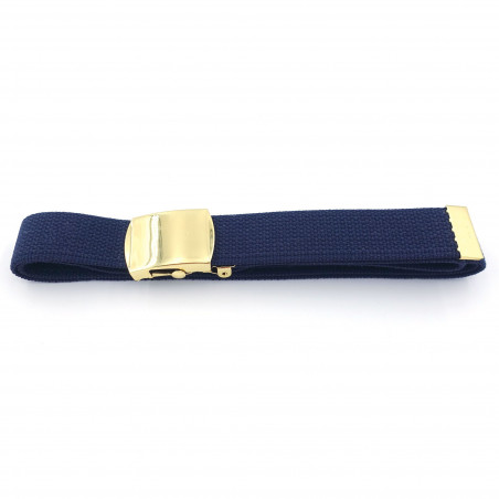 Ceinture Sangle Marine Nationale | Toile Coton | PROS-FAS