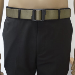 Ceinture sangle nylon – Boucle polymère réglable Ceinture sangle nylon – Boucle polymère réglable