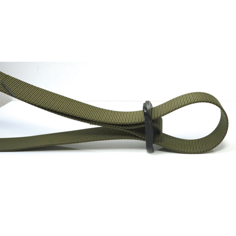 Ceinture sangle nylon réglable – Boucle polymère – 3,8 cm largeur Ceinture sangle nylon réglable – Boucle polymère – 3,8 cm largeur