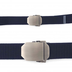 Ceinture Sangle Bleu Marine Boucle Métal – Marine / Uniforme | Pros-FAS