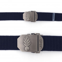 Ceinture Bleu Marine Boucle Métal Gravée Gendarmerie – Nylon Pro | Pros-FAS