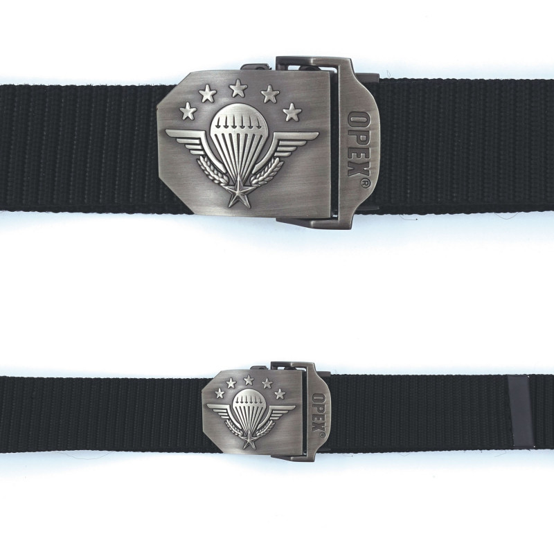 Ceinture boucle gravée PARA