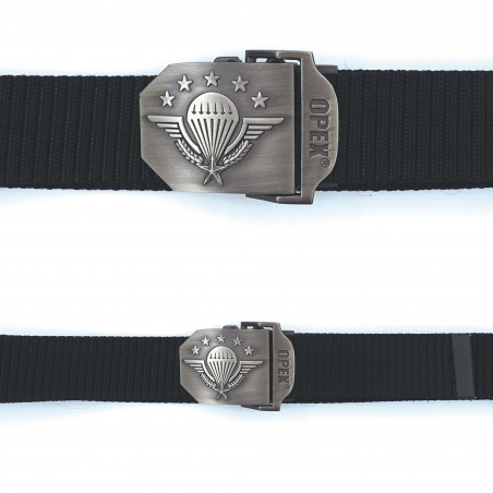 Ceinture boucle gravée PARA