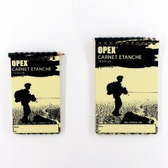 Carnet étanche avec crayon Carnet étanche avec crayon
