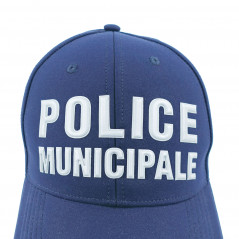 Casquette hiver « POLICE MUNICIPALE » – Bleu marine Softshell