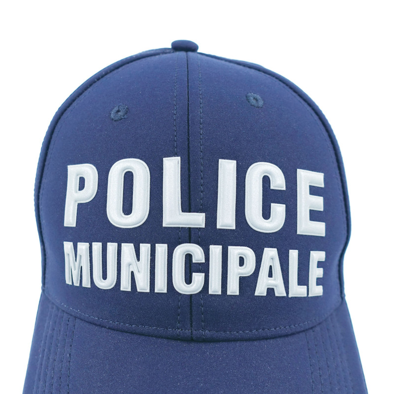 Casquette hiver Police Municipale bleu marine Softshell – intervention