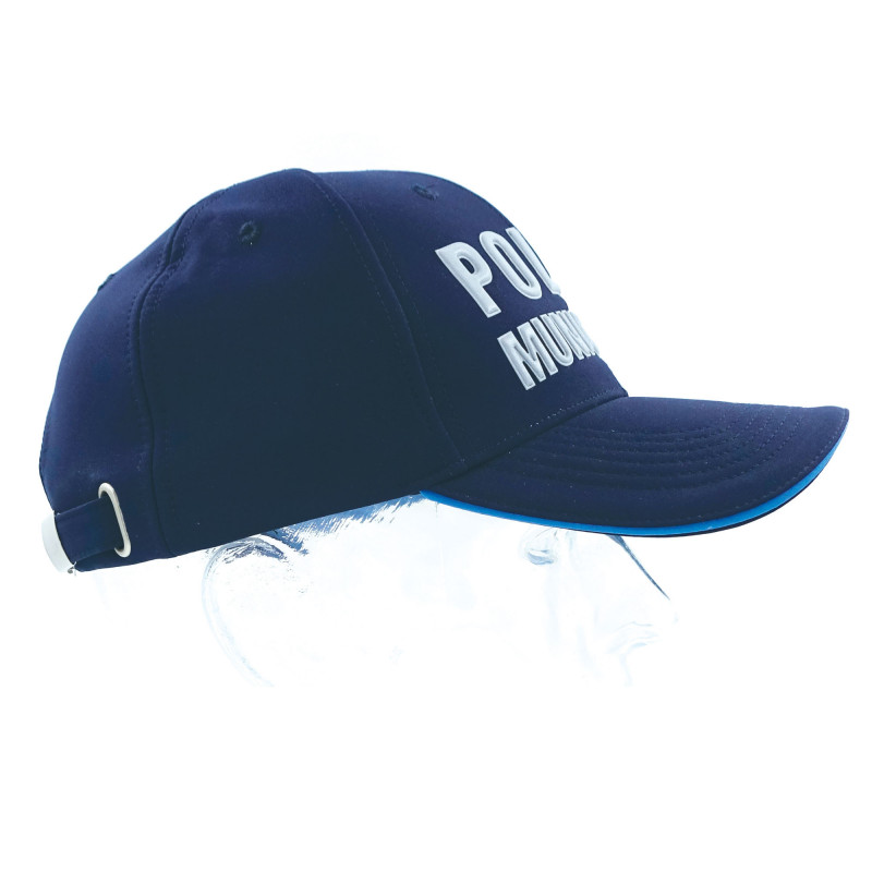 Casquette hiver Police Municipale bleu marine Softshell – intervention