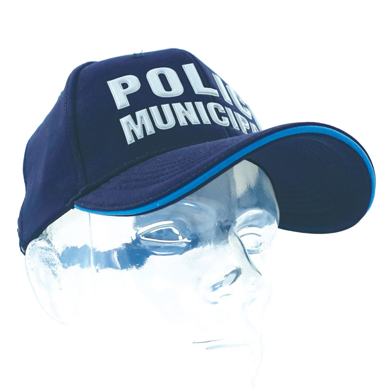 Casquette hiver Police Municipale bleu marine Softshell – intervention