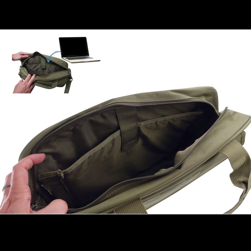 Cartable Tactical – Sacoche pro 42×35×10 cm – Noir Cartable Tactical – Sacoche pro 42×35×10 cm – Noir