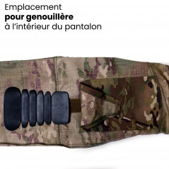 Pantalon tactique MulticamZ USA Ripstop – coupe opérationnelle renforcée Pantalon tactique MulticamZ USA Ripstop – coupe opérationnelle renforcée
