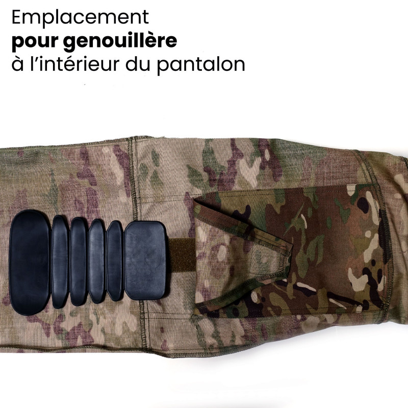 Pantalon tactique MulticamZ USA Ripstop – pantalon opérationnel renforcé Pantalon tactique MulticamZ USA Ripstop – pantalon opérationnel renforcé