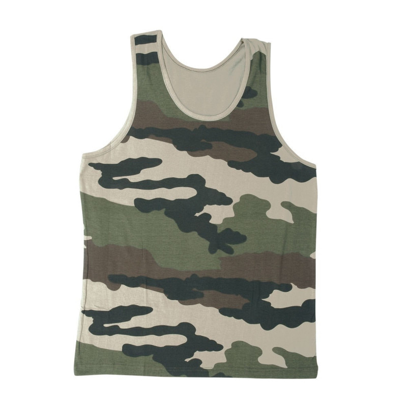 Débardeur militaire camouflage – léger, confortable & respirant Débardeur militaire camouflage – léger, confortable & respirant