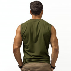 Débardeur militaire kaki Cooldry